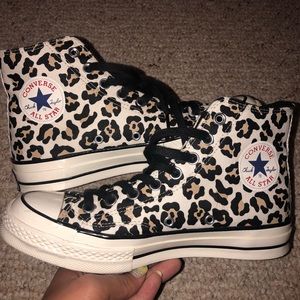 RARE chuck Taylor converse leopard